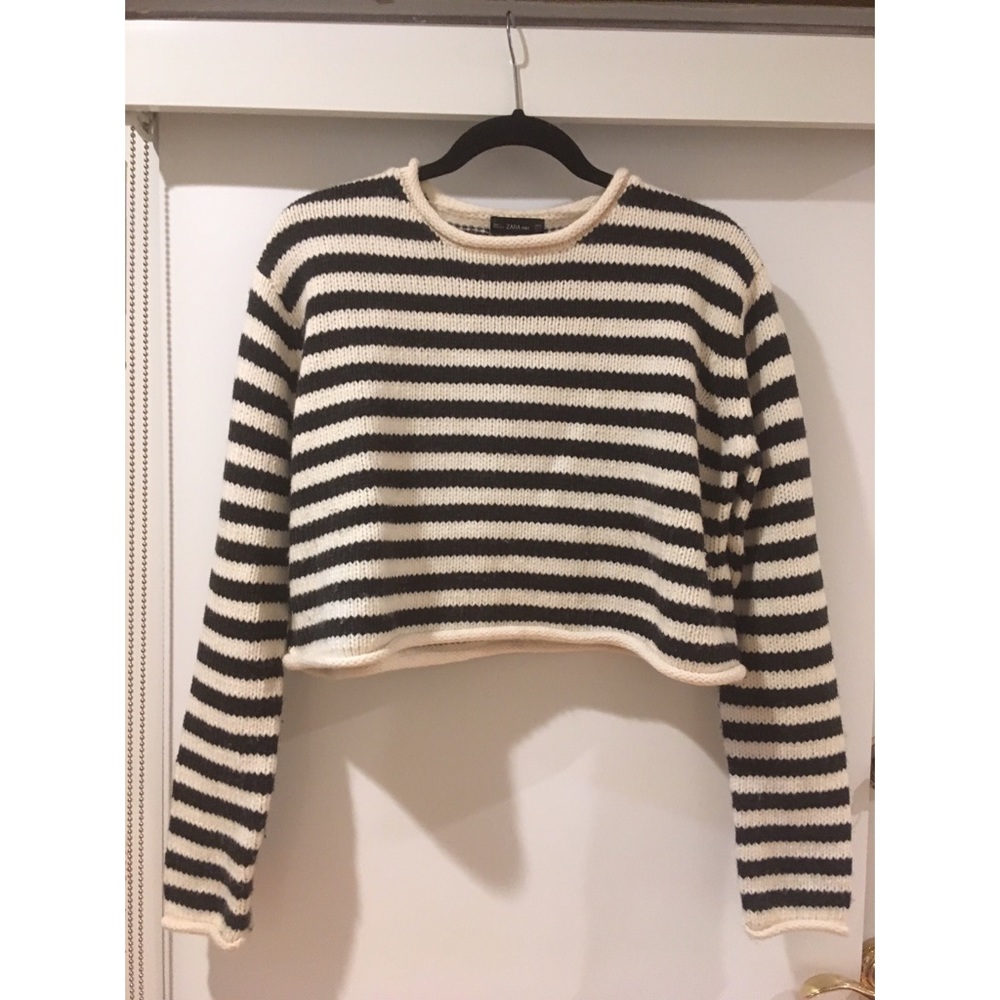 Zara box cut sweater - never worn